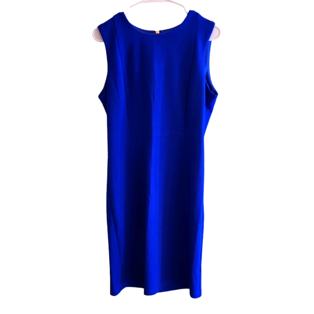 Liz Claiborne True Blue Sleeveless Dress